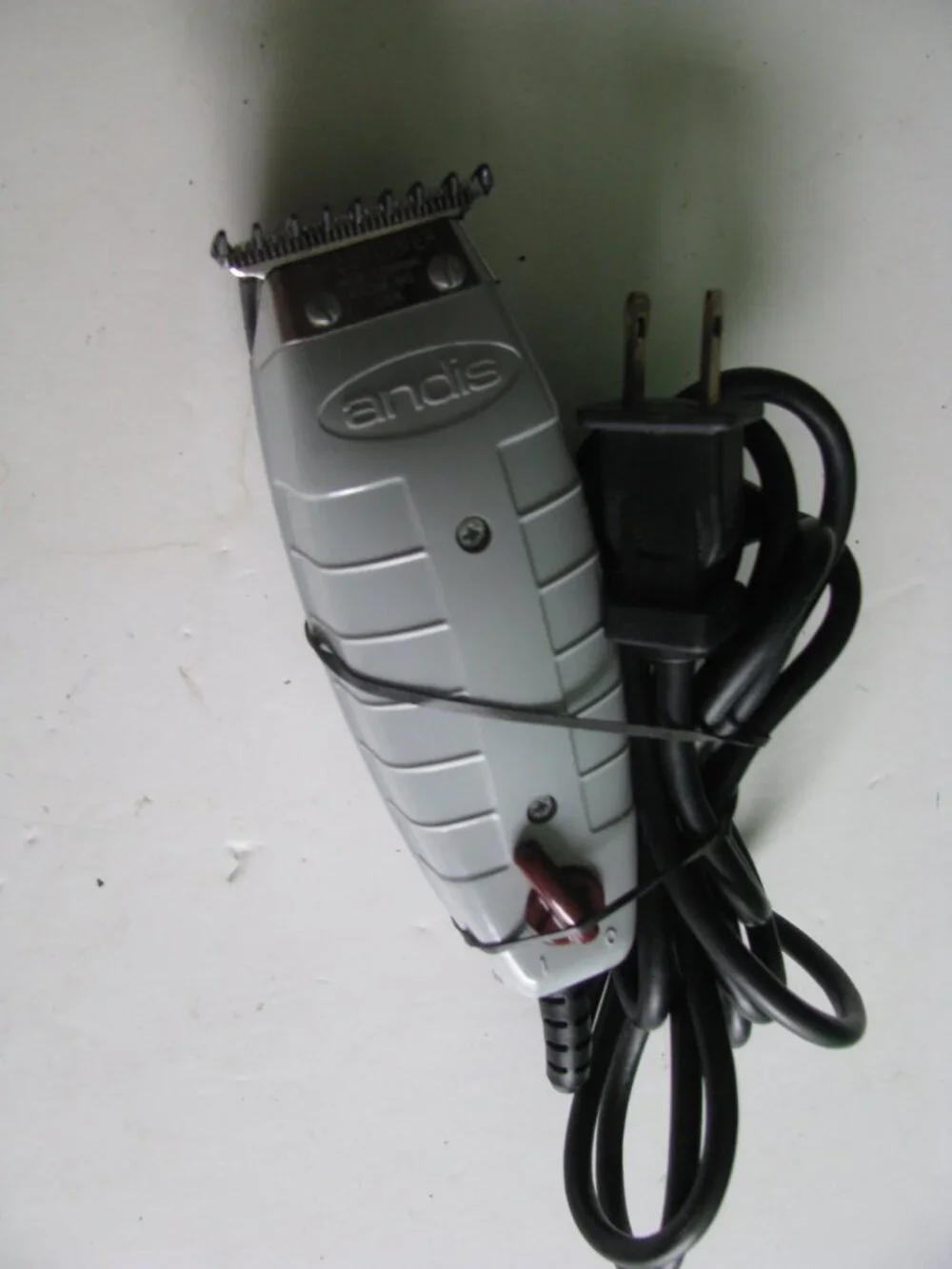 Andis Model G Corded Electric Hair Clipper/trimmer Gray, Square Blade, Tested.